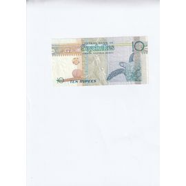Collection : Billet Des Seychelles. 10 Roupies. Voir Description