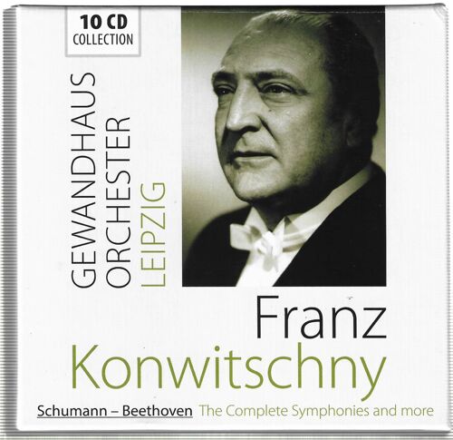 10 Cd Set - Schumann & Beethoven Complete Symphonies - Konwitschny