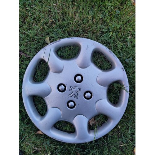 Enjoliveur Peugeot Jazz 1 171001 Moulé : 1528 Ind : 03 9630419677 Brevet Zanini Pa6.6 Md15 Retrait : 1.3ind : D Silver Argent Plata Pour Roue De Voiture Automobile