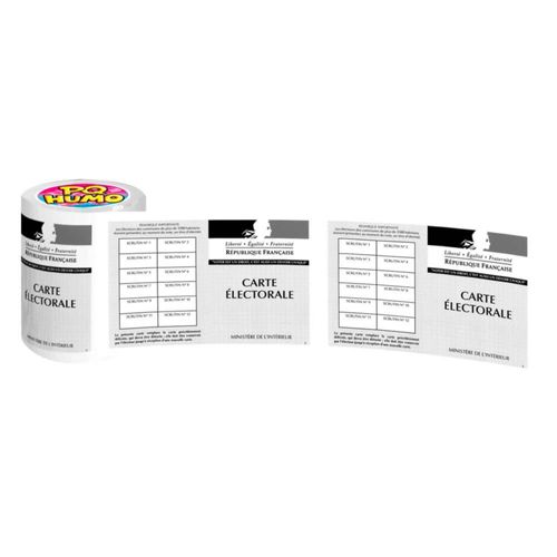 Papier Wc Carte Électeur 