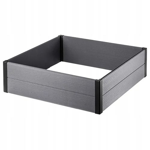 Bordure De Jardin - Keter - 106 Cm - Matériau Composite - Montage Facile - Couleur Gris