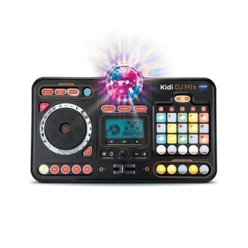 Mesa de mezclas VTech Kidi DJ Mix Bluetooth micrófono luces DJ efectos personalizados