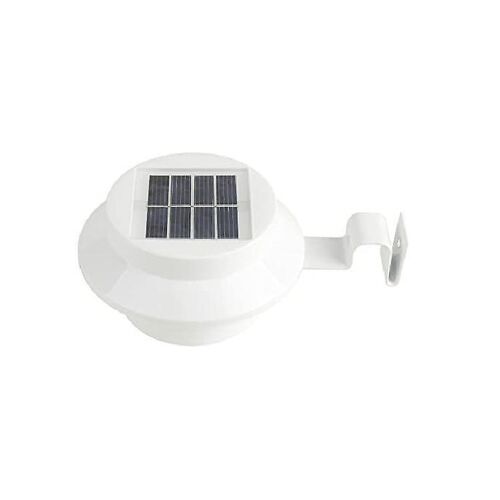 Lampe Solaire D'extérieur, Éclairage De Jardin Blanc Chaud, Éclairage De Clôture Solaire Pour Terrasse, Trottoir, Cour, Garage, Avenue, Clôture, Éclairage Longue Durée De 8 Heures, 3 Led