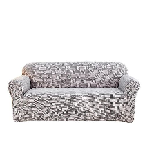 Housse de canapé extensible moderne (pour canapé 3 places de 185 à 230 cm)