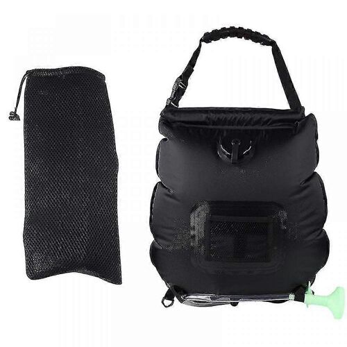 Sac de douche solaire 20 l, sac de douche de voyage pour camping, chauffe-eau portable à énergie solaire