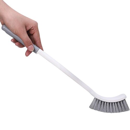 Brosse WC, 1 pièce, sans BPA. Dimensions : 5 x 37 cm, fabriquée en plastique PP.