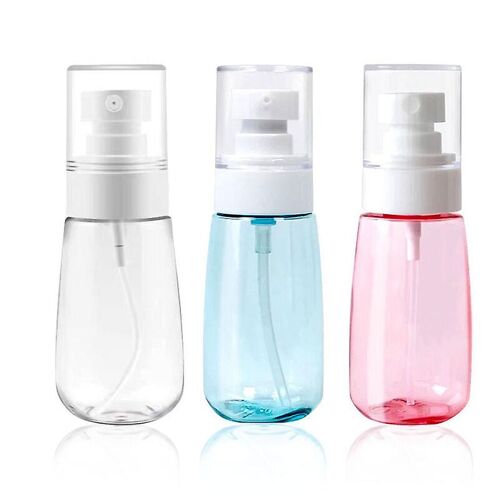 Vaporisateur De Brume, Flacon Vaporisateur De Voyage Vide En Plastique Transparent Réutilisable Pour Lotions De Soin, Maquillage, Parfums Et Cosmétiques (30 Ml) 