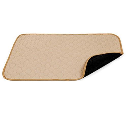 Coussin D'urinoir Réutilisable Et Absorbant Pour Chien, Beige, Taille S