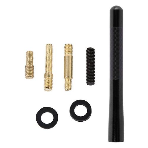 Antenne courte universelle pour autoradio, 12 cm, mini, 4 vis, noire, pour toutes les voitures