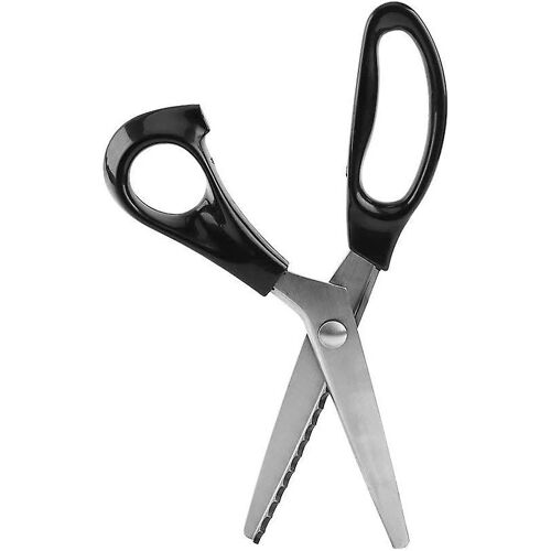 Ciseaux Triangulaires Ronds, Ciseaux Cranteurs, Ciseaux De Couture En Acier Inoxydable, Ciseaux De Tailleur Professionnels (7 Mm)