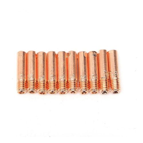 20 pièces, pointe de contact en cuivre pour consommables de torche de soudage MIG/MAG 15AK 1,0 mm