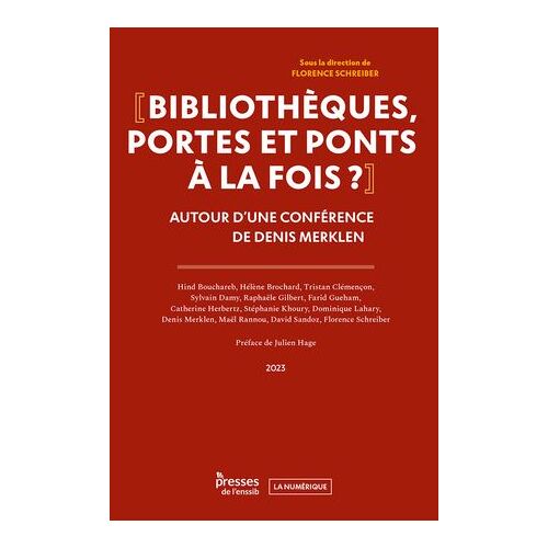 Bibliothèques, Portes Et Ponts À La Fois ?