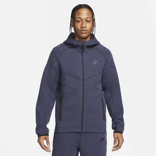 Sweat À Capuche Et Zip Nike Tech Fleece Windrunner Pour Homme - Bleu