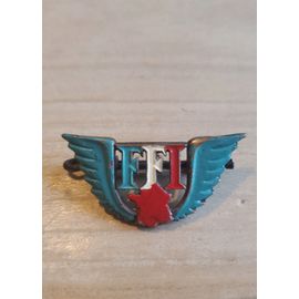 Insigne Resistance Des Ffi Forces Francaises De L'Interieur De La Resistance Numerote
