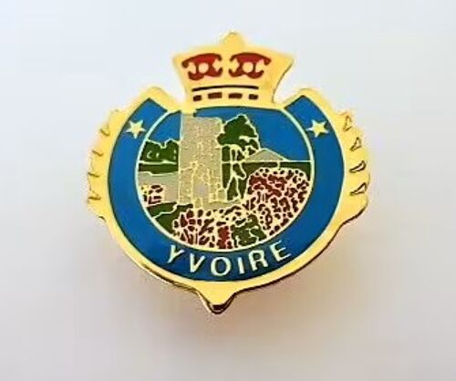 Pins Ville Yvoire Cp 74140 Haute Savoie 74 Blason Couronne