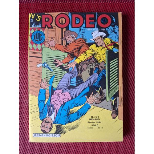 Rodéo N°390 - Tex Willer - Février 1984