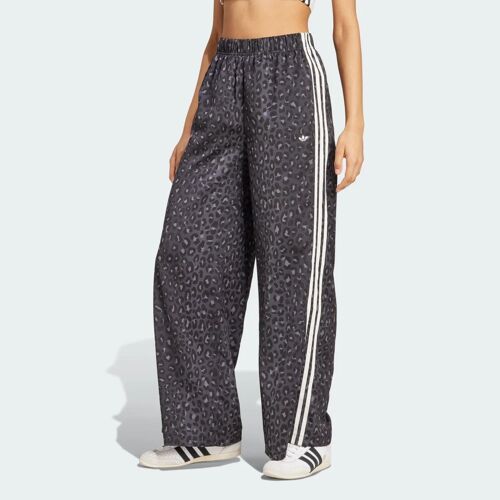 Pantalon Satin Jambes Larges Adidas Originals Adidas - Multicolor / Carbon - M