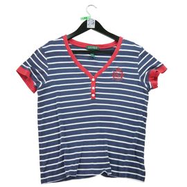 Reconditionné - T-Shirt Manches Courtes Femme - Taille M - Femme - Marine