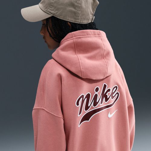 Sweat À Capuche Oversize Nike Club Fleece Pour Ado - Rose