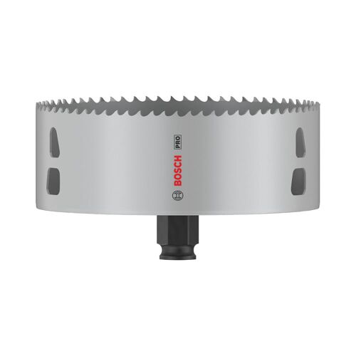 Bosch 1x Scie trépan PRO Multi Material Power Change Plus (pour Bois résineux, Cloison sèche, Ø 133 mm, Professional Accessoire Perceuses/visseuses rotatives)