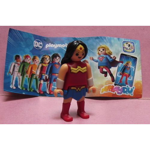 Kinder Surprise - Dc Playmobil - 2025 - Wonder Woman - Vc302 / V C 302