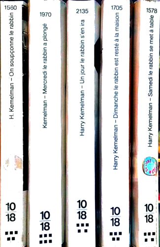 Cinq Polars Juifs De Harry Kemelman En Collection 10 18.