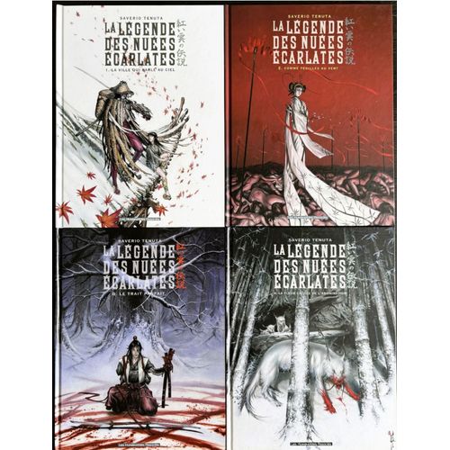 Série Complète Avec Un Dessin Original : La Légende Des Nuées Écarlates Tenuta Saverio