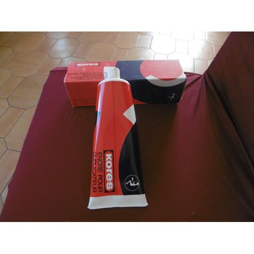 KORES tube encre noire pour duplicateur encre GESTETNER