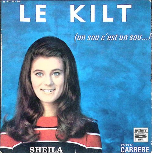 Sheila - Le Kilt - 1967 - (Imprimerie Pochette Jat Paris)