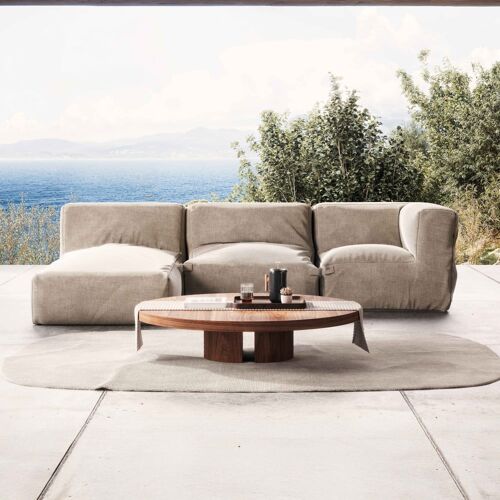 Salon De Jardin Modulable 3 Places Beige