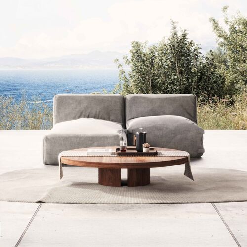 Salon De Jardin Modulable 2 Places Gris