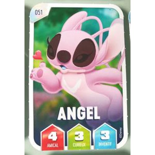 Carte Disney Leclerc 2025 - N° 51 Angel