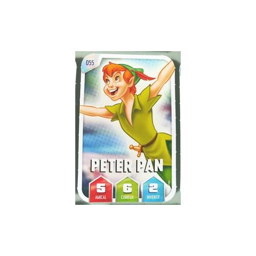 Carte Disney Leclerc 2025 - N° 55 Peter Pan ( Brillante )