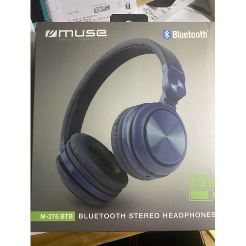 CASQUE AUDIO SANS FIL BLUETOOTH MUSE M-276 BTB