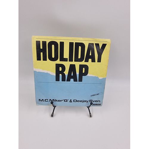 Vinyle 45 Tours Holiday Rap : M.C. Miker G & Deejay Sven Avec Fourreau