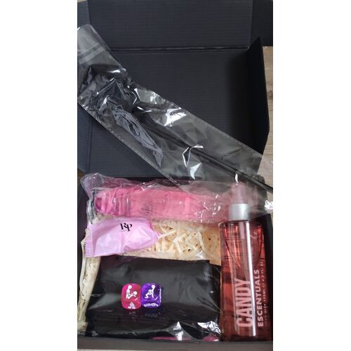 🔥Box Érotique Éliséa | Jeux Défendus | Gode Ventouse, Dés Coquins, Parfum Candy