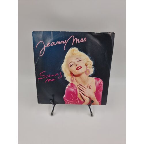 Vinyle 45 Tours Jeanne Mas : Sauvez Moi Avec Fourreau