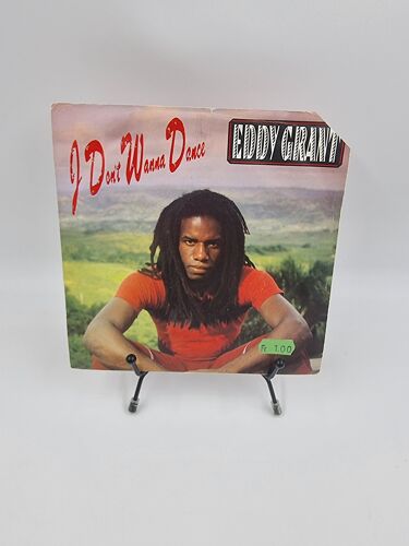 Vinyle 45 Tours Eddy Grant : I Don’T Wanna Dance Avec Fourreau