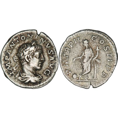 Rome Denier - Elagabal - 219 Ad - Providentia - Ric.23 - 27-052
