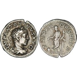 Rome Denier - Elagabal - 219 Ad - Providentia - Ric.23 - 27-052