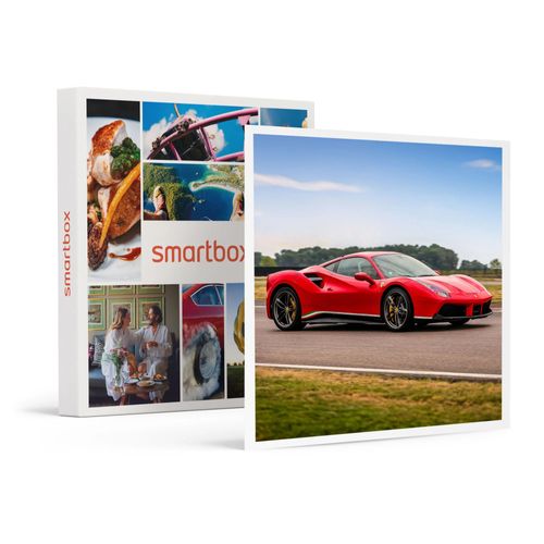 Stage De Pilotage : 2 Tours Sur Le Circuit De Haute Saintonge En Ferrari 488 - Smartbox - Coffret Cadeau Sport & Aventure
