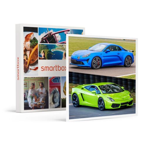 Stage De Pilotage Multivolant : 2 Tours En Alpine Et 2 Tours En Lamborghini Gallardo Sur Le Circuit De Magny-Cours - Smartbox - Coffret Cadeau Sport & Aventure