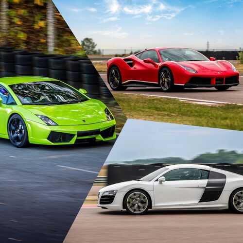 Stage De Pilotage Multivolant : 2 Tours En Audi R8, 2 Tours En Lamborghini Gallardo Et 2 Tours En Ferrari 488 Sur Le Circuit De Lohéac - Smartbox - Coffret Cadeau Sport & Aventure