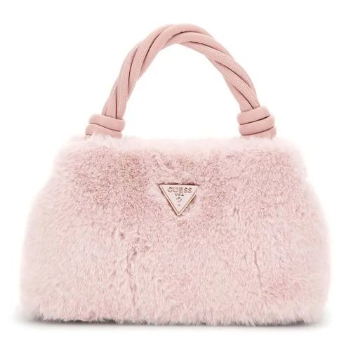 GUESS Sac à épaule bandoulière rose pour femme - Shaida Top Handle Flap Crossbody Bag Lotus 328639