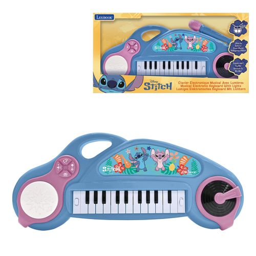 Piano électronique pour enfants Stitch avec effets lumineux