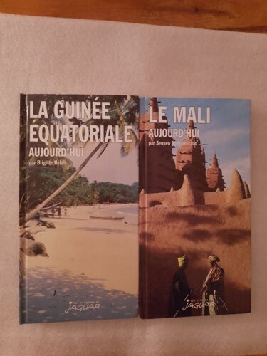 Lot De 2 Guides « Édition Jaguar » La Guinée Équatoriale Et Le Mali Aujourd'Hui