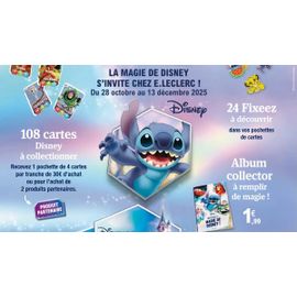 Cartes Disney Leclerc 2025