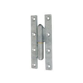 Paumelle Picarde Soudée Bouts Carrés 250x90mm Gauche Brut Torbel Pbl259g0