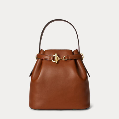 Sac seau Blaike moyen en cuir