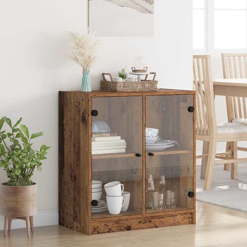 vidaXL Meuble d'appoint Bois Ancien 68 x 37 x 75,5 cm